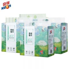 奇强   QQCZD194 加厚加大家用纸巾家庭实惠装原木纤维纸巾抽纸 118mmx175mm400张*6包/提*4提