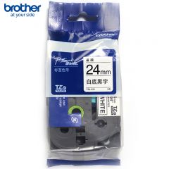 兄弟(brother)  TZe-251 24mm白底黑字标签色带（适用PT1650/7600/2700/3600）
