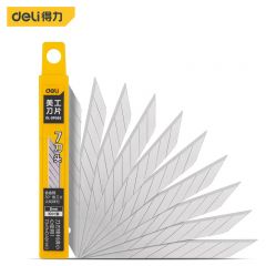 得力（deli） 美工刀小号刀片30度小刀壁纸刀裁纸刀 DL-DP093