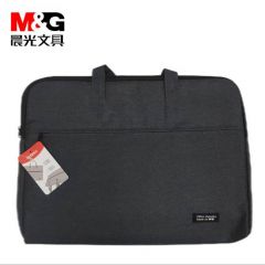晨光（M&G） ABB904C2手提公文包黑色简洁大方轻便结实