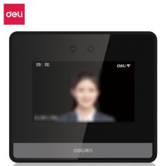 得力 (deli) 智能云考勤机  人脸+指纹考勤打卡机 WIFI联网 异地考勤管理DL-D5F