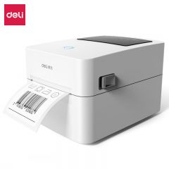 得力（deli）DL-720C热敏标签打印机 快递仓储物流面单固定资产 80mm商用办公打单不干胶条码打印机 电脑USB版