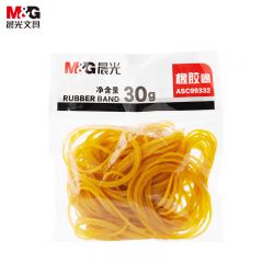 晨光（M&G） ASC99332橡胶圈30g耐用乳胶圈牛皮筋高弹力橡皮筋高弹力财务用品