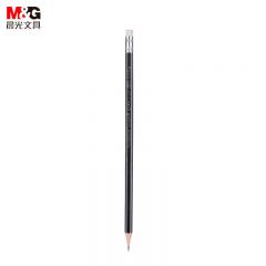 晨光（M&G） AWP30801木杆铅笔六角银黑抽条HB学生抽条考试铅笔美术素描绘图木质铅笔