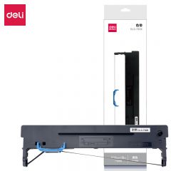 得力（deli） DLS-730K 大容量针式打印机黑色色带16米带芯(适用DE-730K、DL-730K、DL-630KII)