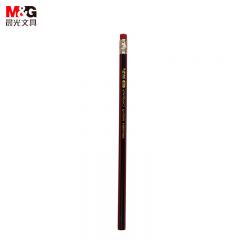 晨光（M&G） AWP30804文具2B六角木杆铅笔学生经典绿杆考试涂卡铅笔美术素描绘图木质铅笔