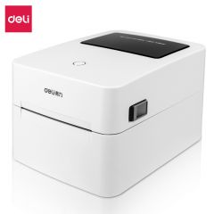 得力（deli）DL-750W 热敏标签打印机 快递仓储物流面单固定资产108mm商用办公打单不干胶条码打印机手机版