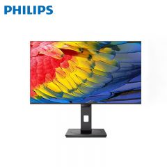 飞利浦（PHILIPS） 279P1FR/93黑 设计显示器27英寸4K 10bit LGD-IPS屏 HDR400 Type-C90W+RJ45内置音响旋转升降电脑显示屏