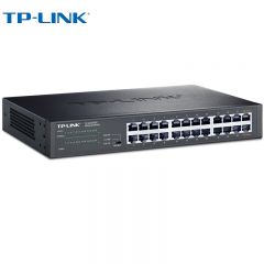 普联（TP-LINK） TL-SG1024DT 24口全千兆交换机 非网管T系列 企业级交换器 监控网络网线分线器 分流器