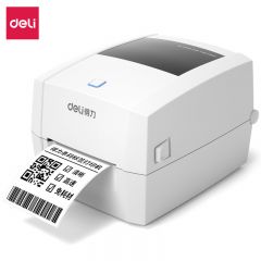得力（deli） 888Dpro热敏标签打印机快递仓储面单固定资产108mm商用家用办公打单不干胶条码打印 300dpi高清款
