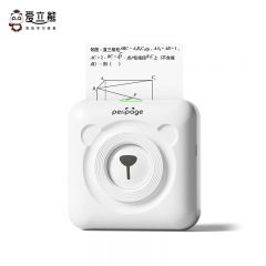 爱立熊 A6-304 家用2寸错题整理神器免抄学生便携迷你热敏错题打印机304dpi 超高清版 标配 白色