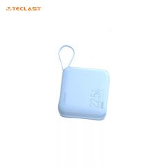 台电（Teclast） M10 PRO 小奶糕充电宝自带线10000毫安时大容量22.5W快充便携苹果20W快充超薄小巧迷你移动电源 蓝色