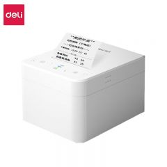 得力（deli） 全自动接单外卖打印机热敏标签小票打印机 兼容美团等各大外卖平台 无线WIFI云打印机 真人语音+金属撕刀 DL-582Y