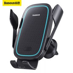 倍思（Baseus） C40357000111-00黑色车载无线充电手机支架 全自动智能感应 苹果华为机型通用