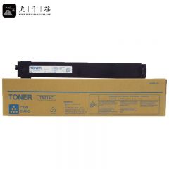 九千谷  TN214C粉盒 蓝色 适用柯尼卡美能达Bizhub C210/C200/C353/C253/C7720/C7721打印机