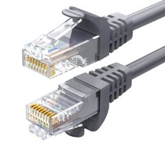 秋叶原  QS2608AT12J超五类网线 CAT5e类高速百兆网线 工程家用电脑宽带连接跳线成品网线 12米