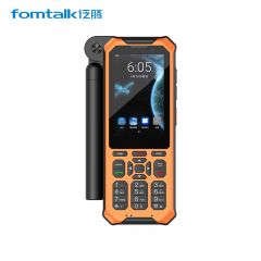泛腾（fomtalk）  X3双模黑色天通+模拟对讲机  应急通讯终端 4G全网通 北斗GPS双定位