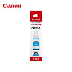 佳能（Canon） GI-890 C 青色原装墨水(适用G4810/G3812/G3810/G3800/G2800/G2810)