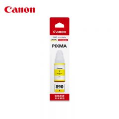 佳能（Canon） GI-890 Y 黄色原装墨水(适用G4810/G3812/G3810/G3800/G2800/G2810)