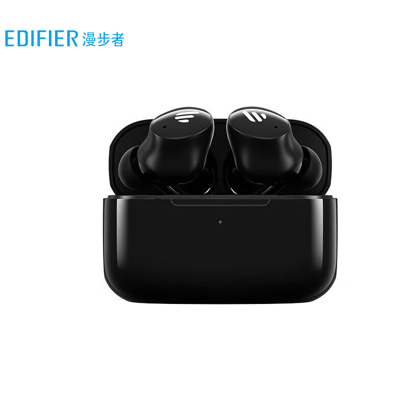 漫步者（EDIFIER） TWS1 ANC 真无线主动降噪蓝牙耳机 入耳式 深空黑