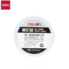 得力（deli） 3209 标价纸 10卷/筒轻松使用方便办事