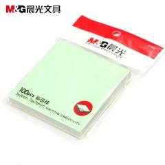 晨光 76*76mm便签本便利贴记事优事贴办公学生用多彩自粘便条纸留言纸 YS-10四色款