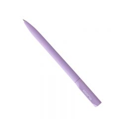 得力（deli） 纽赛NS552中性笔黑色签字笔磨砂轻手感油墨0.5mm子弹头(藤紫色)
