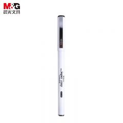 晨光（M&G）GP1390中性笔0.5mm黑色简约高颜值学生考试笔顺滑书写