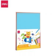得力(deli)  A3卡纸 卡纸 74803混色 儿童学生彩色手工折纸 幼儿园叠纸diy材