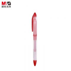 晨光（M&G） GP1212中性笔0.38mm红色顺滑不漏墨高效长书写