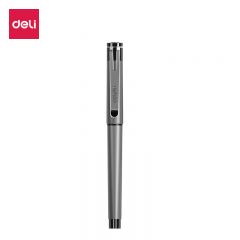 得力（deli） S95商务中性笔0.5mm水笔签字笔办公用品 黑色