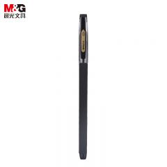 晨光(M&G)  AGPA2004中性笔0.5mm半针管签字笔黑金系列商务水笔黑色
