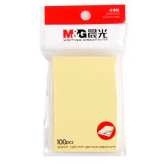 晨光(M&G) 文具100页便利贴粘性便签纸计划本留言贴记事贴优事贴便签本YS-02