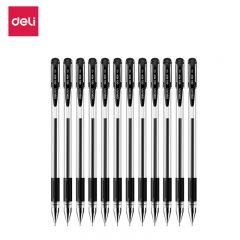 得力（deli）6601 半针管中性笔签字水笔 0.5mm 黑色 1支