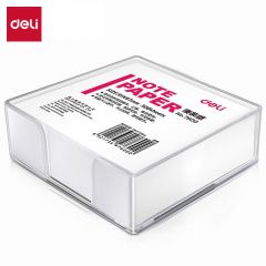 得力（deli） 7600  带盒便签纸便条纸便签本办公用品 91×87mm/300页