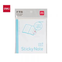得力 便利贴点阵40张 扩张贴100mm*120mm便签纸优事贴错题贴 BT189