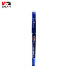 晨光（M&G）AKP61108中性笔0.5mm晶蓝色子弹头签字笔热可擦学生水笔