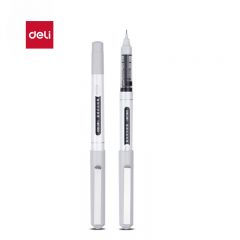 得力（deli） S653  全针管直液走珠签字笔学生考试中性笔 0.5mm