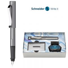 施耐德（Schneider） 贝斯特钢笔墨水礼盒灰色160289