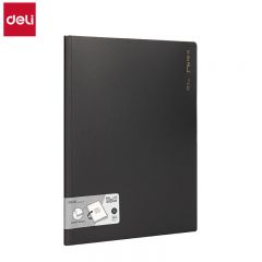 得力 A4/30页资料册 文件收纳册 NS517 黑色
