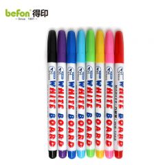 得印（befon） 12色彩色白板笔儿童绘画涂鸦记号笔便携易擦会议笔办公教学学生文具可擦白板笔12支装9013