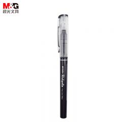 晨光（M&G） ARP50901陶瓷球珠直液式签字笔0.5黑色学生考试办公水笔不易断墨顺滑速干走珠签字笔