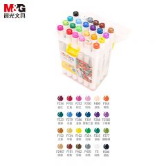 晨光（M&G） 文具24色双头水性马克笔 软头水彩笔 MGKids系列绘画手绘涂鸦工具  ZPMV8002