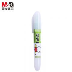 晨光（M&G）MF5301彩色荧光笔 标记笔记淡色系米菲香味记号笔 绿色 1支
