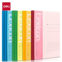 得力(deli) 6本A4/160页无线装订软抄本记事本 工作笔记本子/ 日记本 /文具办公用品 7659
