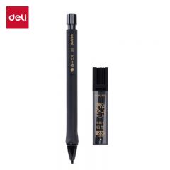 得力（deli）S356答题卡套装2B-60MM（黑）考试中高考专用自动铅笔涂卡笔