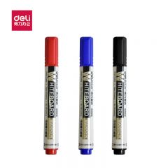 得力（DELI） 思达可加墨白板笔 2.0mm 1支 蓝S502  10支起订