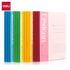 得力（deli） 7651 无线装订软抄本记事本/工作笔记本子/日记本文具办公用品 12本A5/40张