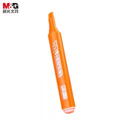 晨光（M&G） AHMV7603荧光笔橙色办公学生通用重点标记笔星彩系列大容量三角笔杆记号笔
