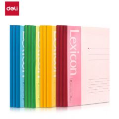 得力(deli) 1本B5/50张无线装订软抄本记事本 工作笔记本子文具办公用品 7663
